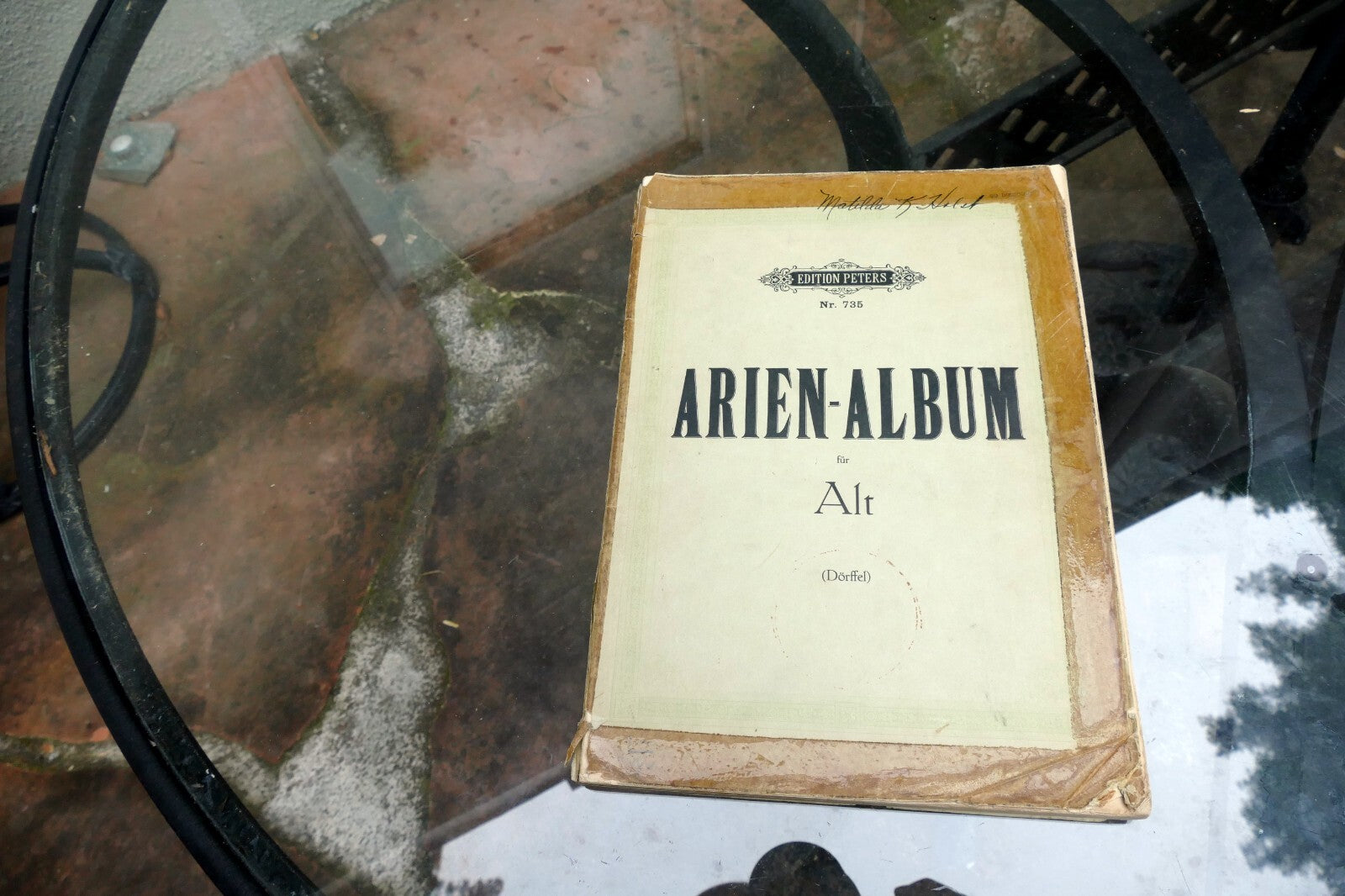 Arien album für alt alfred dörffel sheet music 1893 leipzig klavierbegleitung