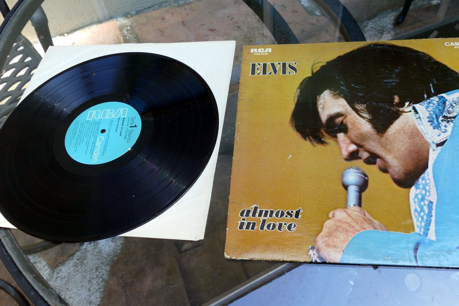 Elvis Presley Almost in Love 12" LP  album RCA 1970 CAS 2440 ZCRS-5966