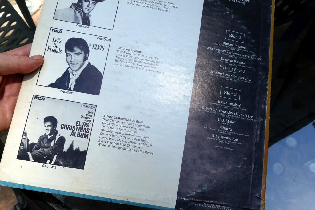 Elvis Presley Almost in Love 12" LP  album RCA 1970 CAS 2440 ZCRS-5966