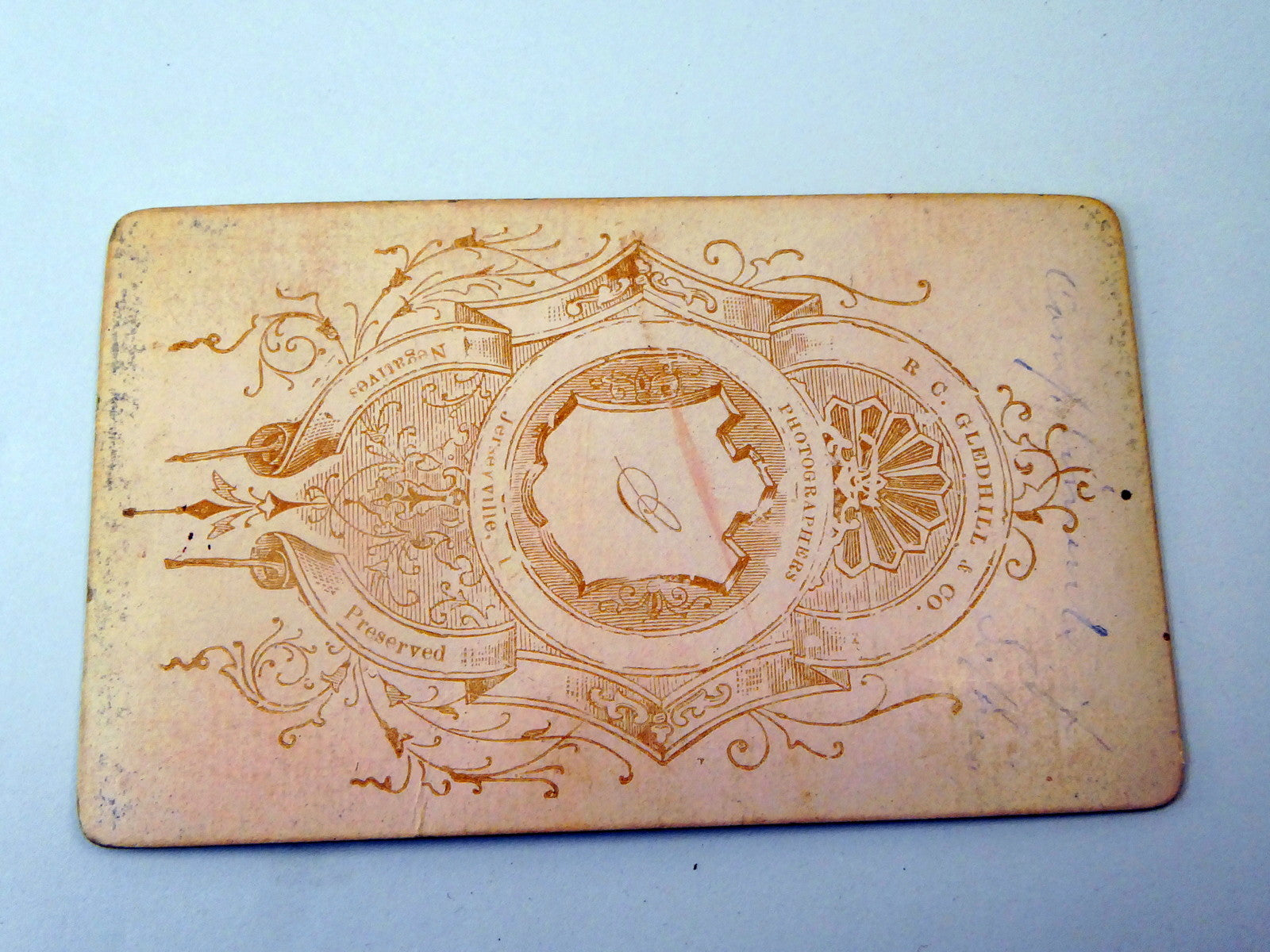 Picture of Lady VINTAGE ANTIQUE Photograph 2.5X4" 1880 by Glenhill Jerseyville