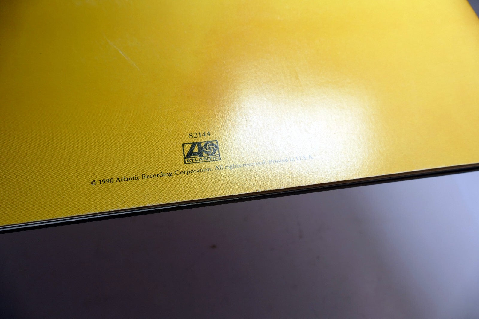 Led Zeppelin  booklet  Inlay from LP 1990 82144  36 pages with fold out poster