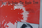 Don't sit under the apple tree sheet music 1942 by lew brown and others robbins music co.