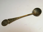 925 sterling silver   acapulco aztec calendar spoon   mexico 10 gr.