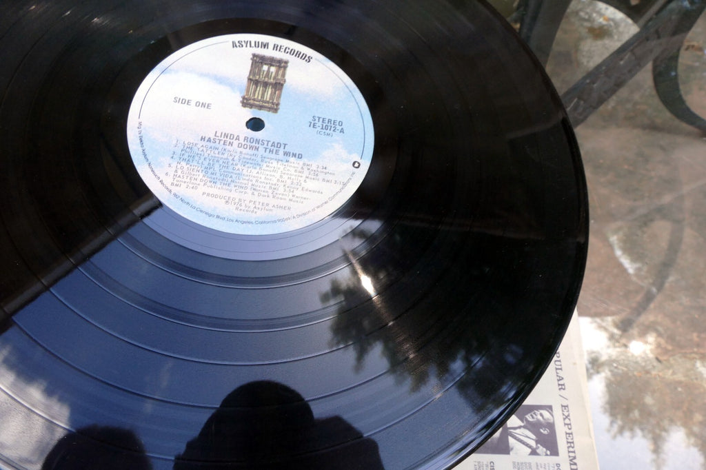 Linda Ronstadt Hasten Down The Wind Vinyl LP 7E-1072 1976 Elektra/Asylum 0698