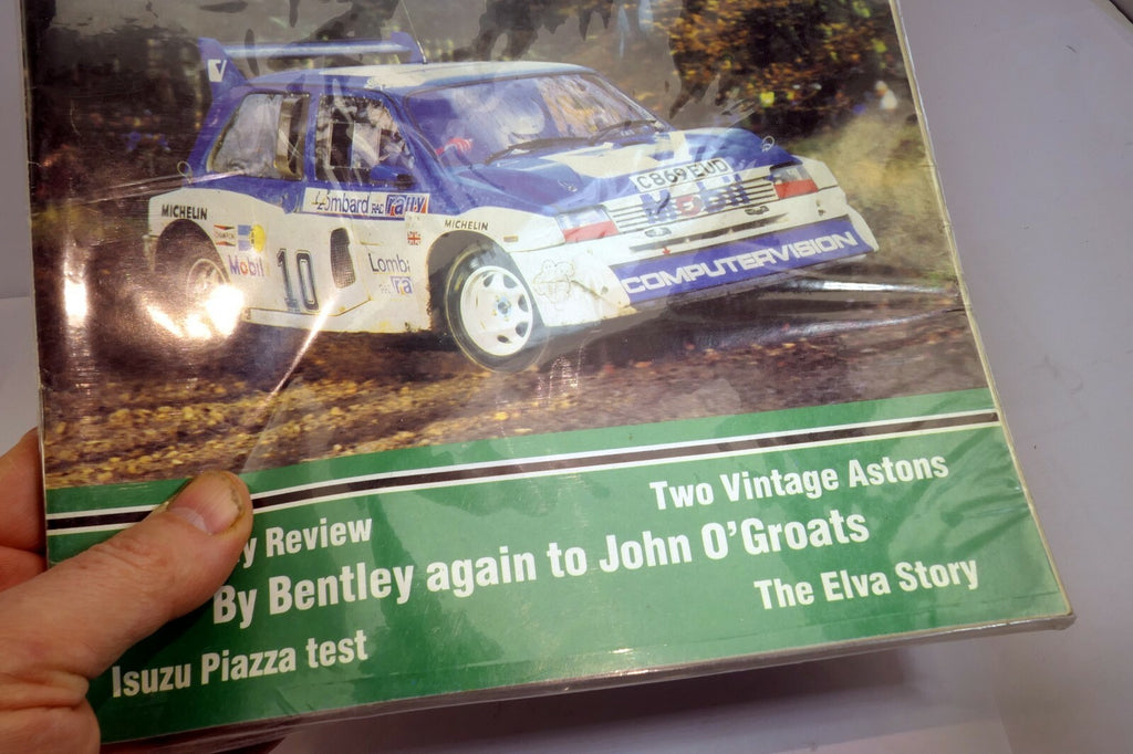 Motor Sport Magazine January 1986 Isuzu Piazza test, Bentley again ...