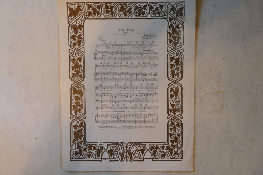 Cryin' For The Carolines, 1930, by Sam Lewis, Joe Young and Harry Warren