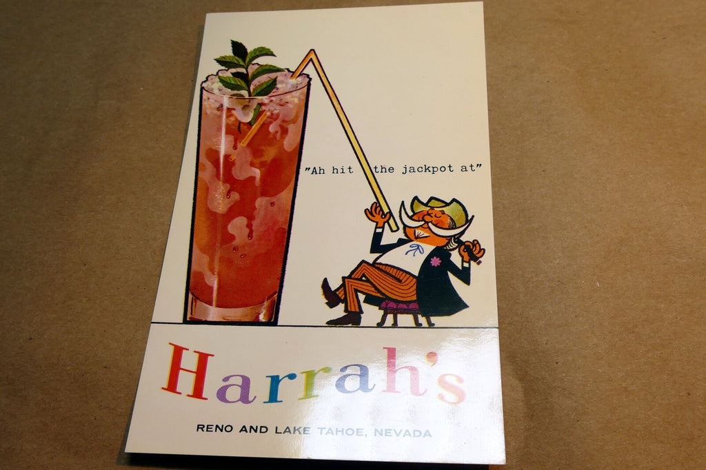 I Hit The Jackpot At Harrah's Reno Lake Tahoe 1960's CASINO Reno Nevada