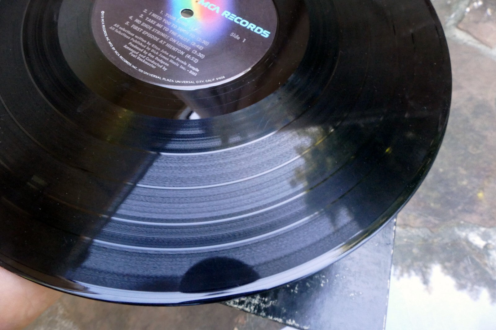 Vintage Elton John, LP Record, Gatefold (1973) MCA-2012 (US 1181)