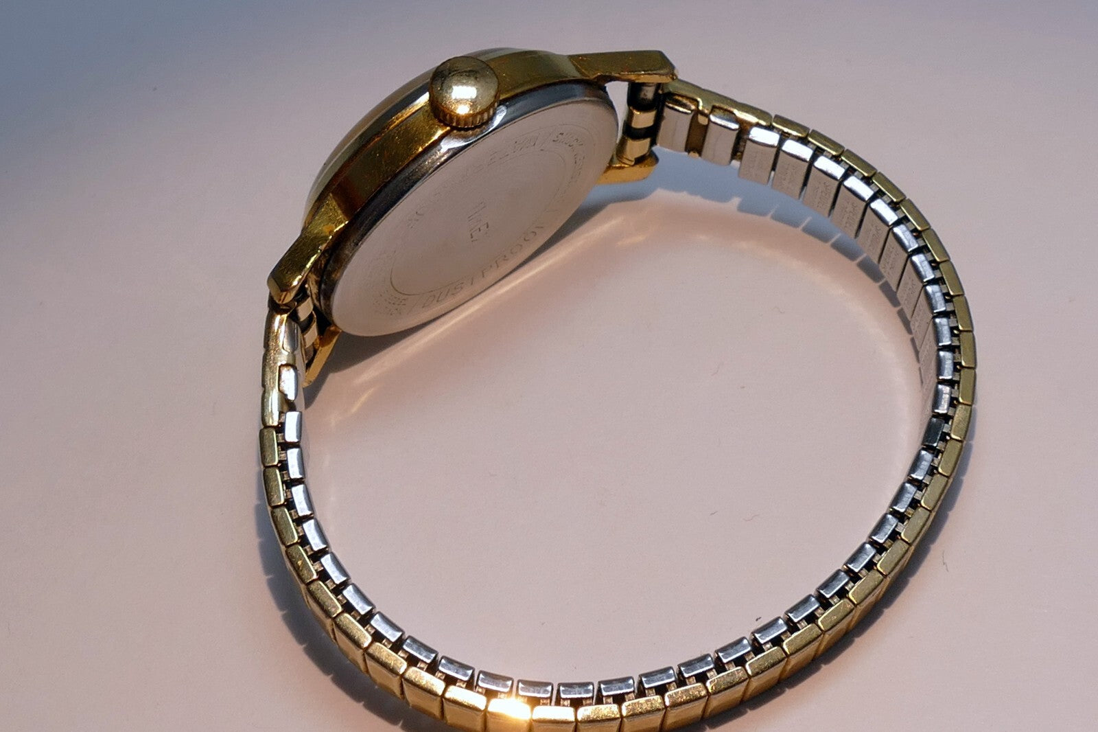 TIMEX LADIES WATCH WRISTWATCH GOLD TONE - as found as is parts repair