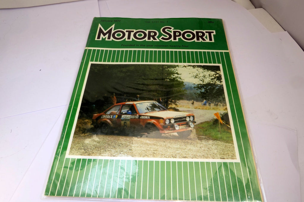 Motor Sport Magazine January 1977