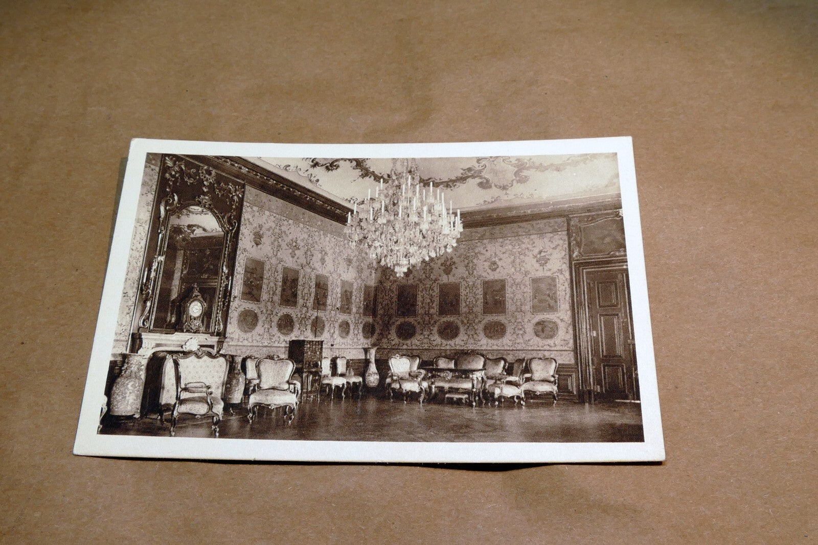 Wien - Schönbrunn Schloss Castle ballroom postcard Austria 1930's  - unposted
