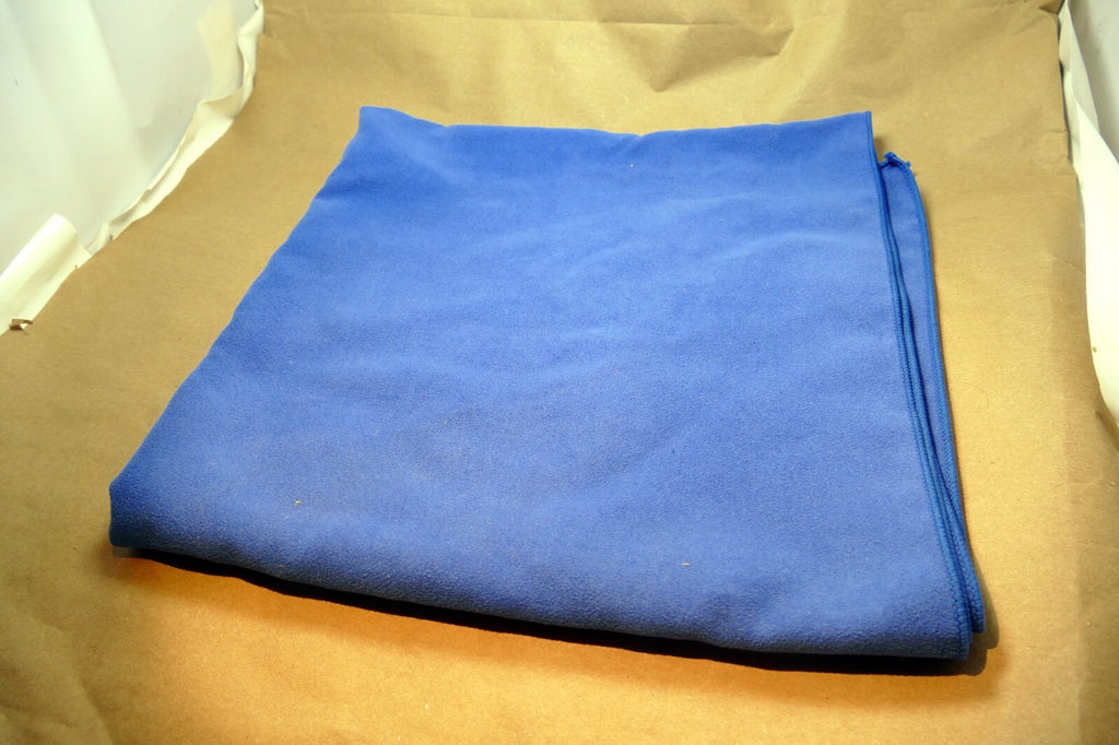 2X4 feet Satin Napkins Blue 24X48" Audimas