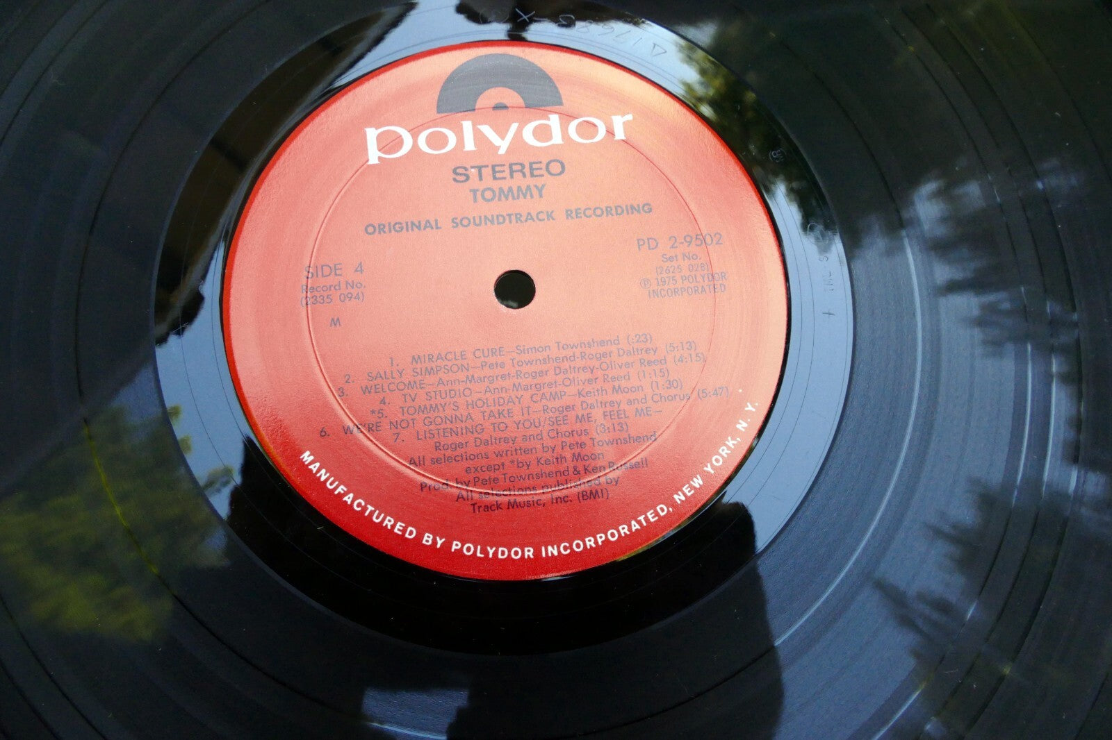 Tommy Movie Soundtrack 2x LP  1975 Vinyl Record Album The Who Elton John Polydor