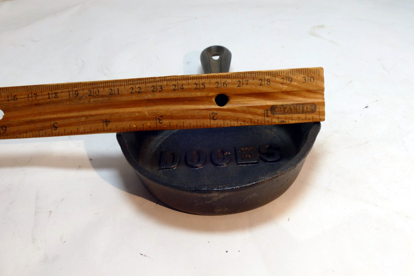3.5" wide DOCES Miniature Cast Iron SKILLET PAN