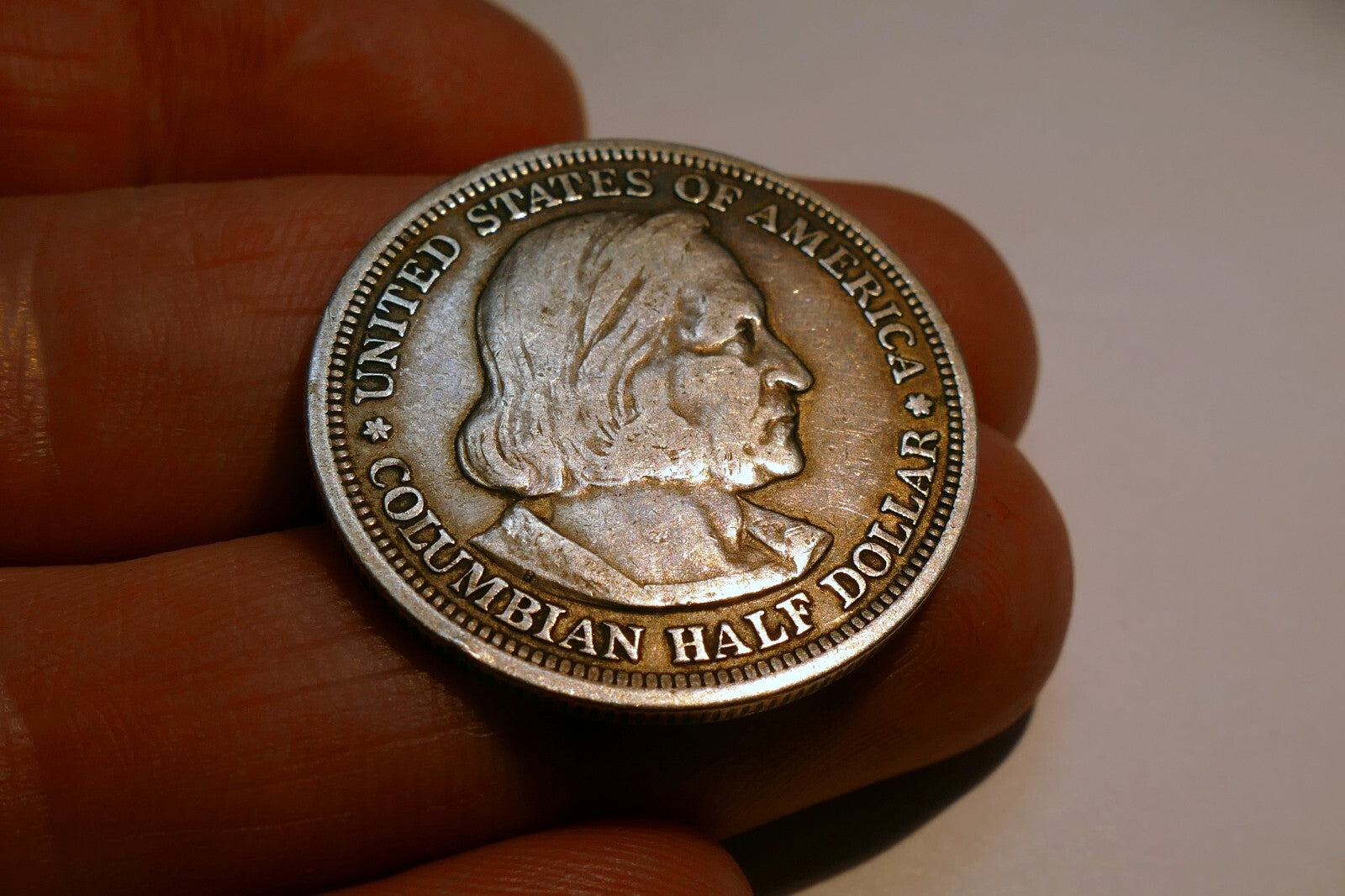 1893 Columbian Expo Half US Dollar   90% Silver  Coin
