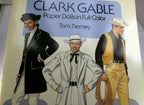 Clark gable paper dolls in full color by tom tierney (1986, paperback )