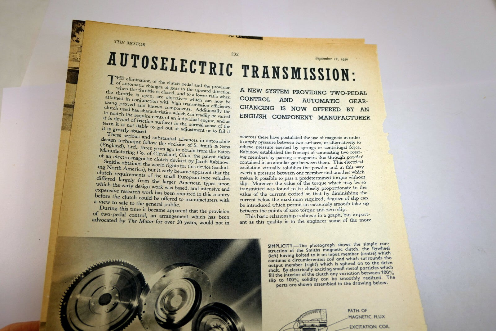 Ford  1956 Fairlane Town Sedan  Magazine clippings advertisement AD The Motor