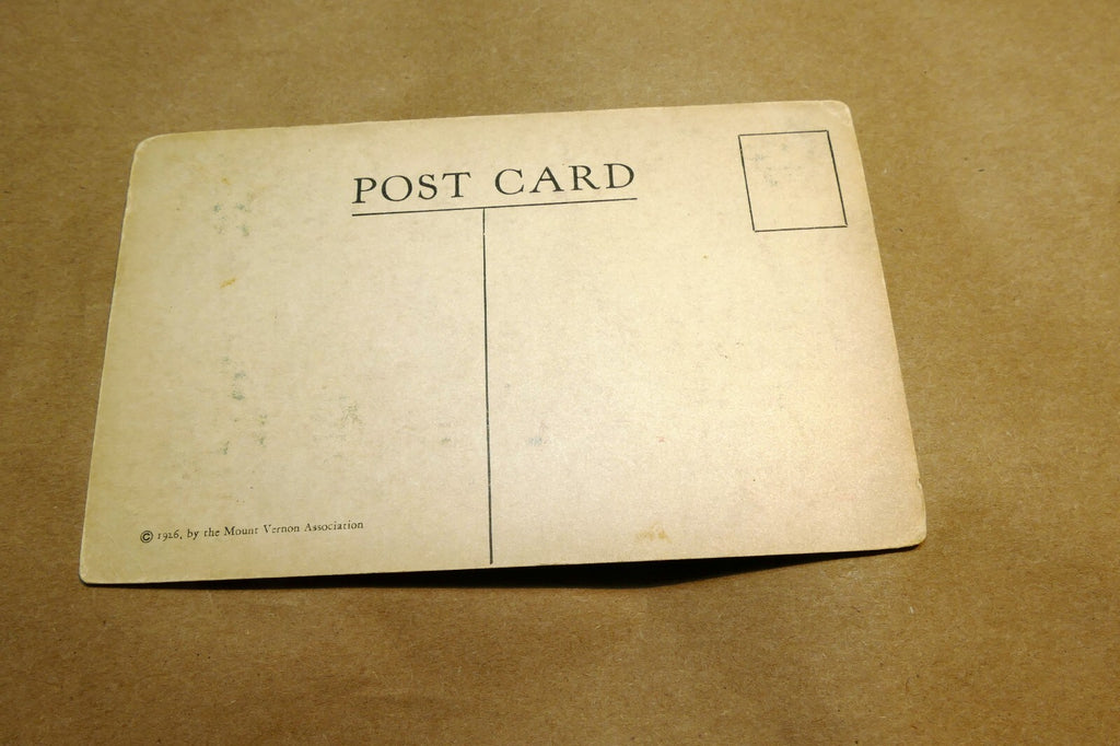 Mount Vernon VA 1926 postcard - unposted