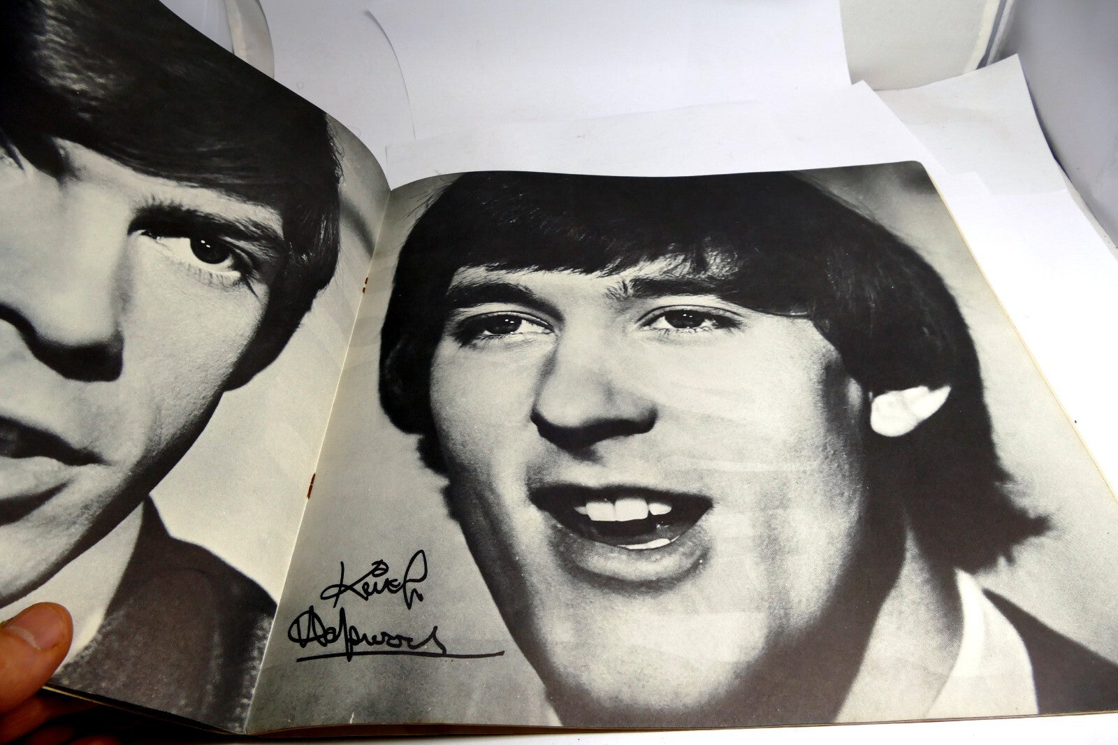 Herman's Hermits  booklet  Concert Tour photo book 1966  Advertisement Pamphlet