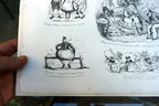 NAUTICAL DICTIONARY No 6 HENRY HEATH CARICATURE PRINT  1840 Victorian