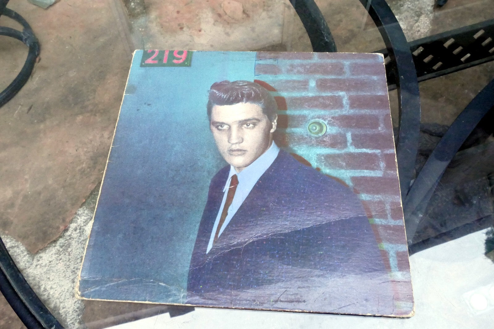 1985 Elvis Presley Reconsider Baby AFL1-5418  -  ALBUM ART COVER ONLY