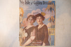 My isle of golden dreams, sheet music 1919, gus kahn, walter blaufuss, jerome h remick & co.