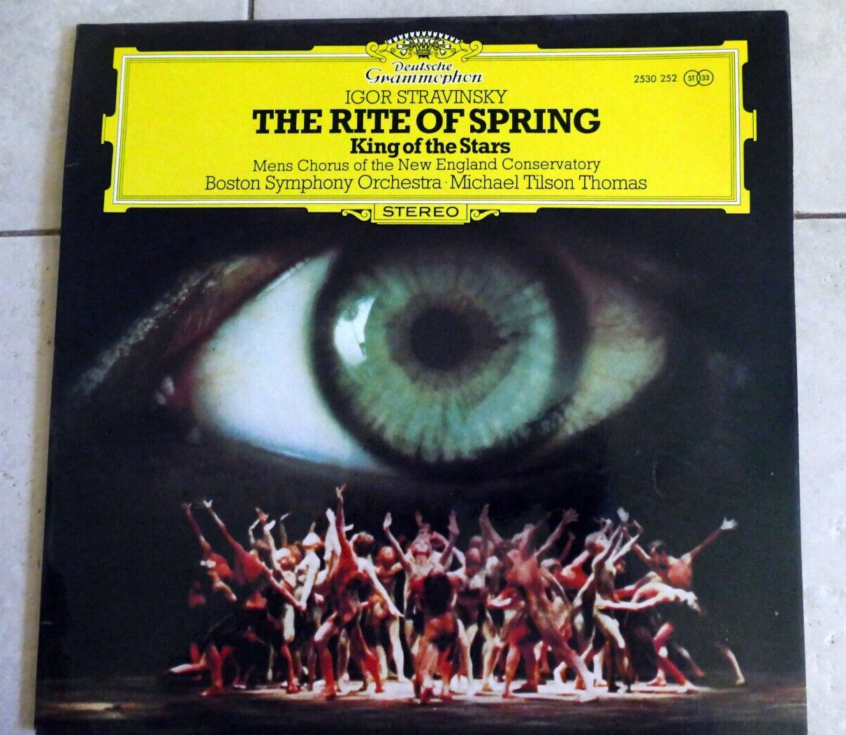 Stravinsky the rite of spring germany import vinyl lp king of the stars dg 2530 252 vg