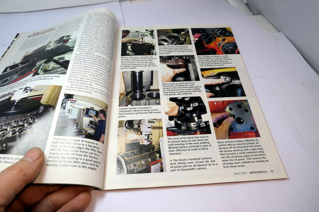 MOPAR Muscle Magazine March 2007 Big-Block '71 Dart '76 Road Runner '66 Satellit