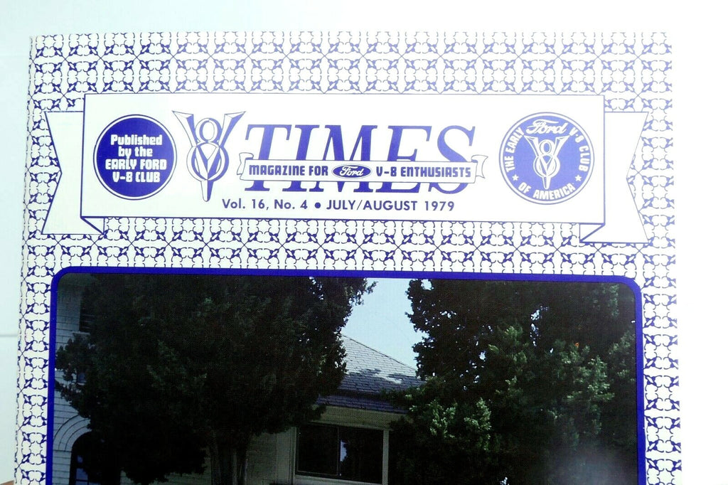 V8 times ford v 8 enthusiasts magazine july/august 1979 woodie fisher's '41 conv