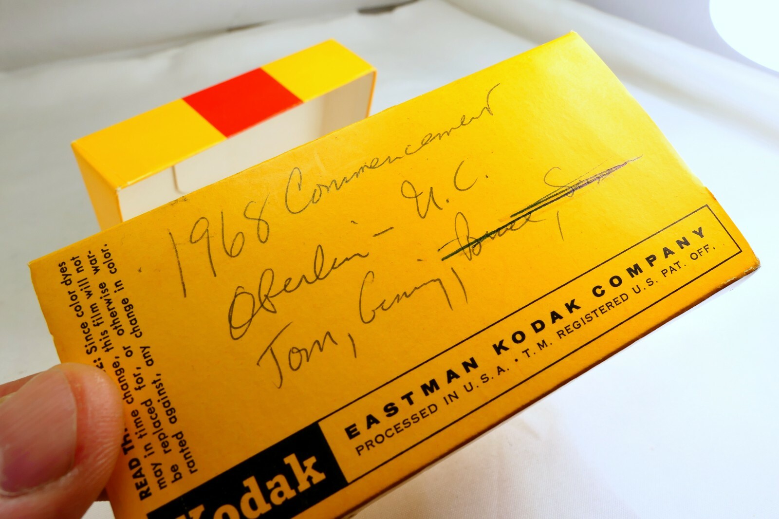 Kodak Slides 1968 Jennings Law UC Berkeley school graduation  pictures