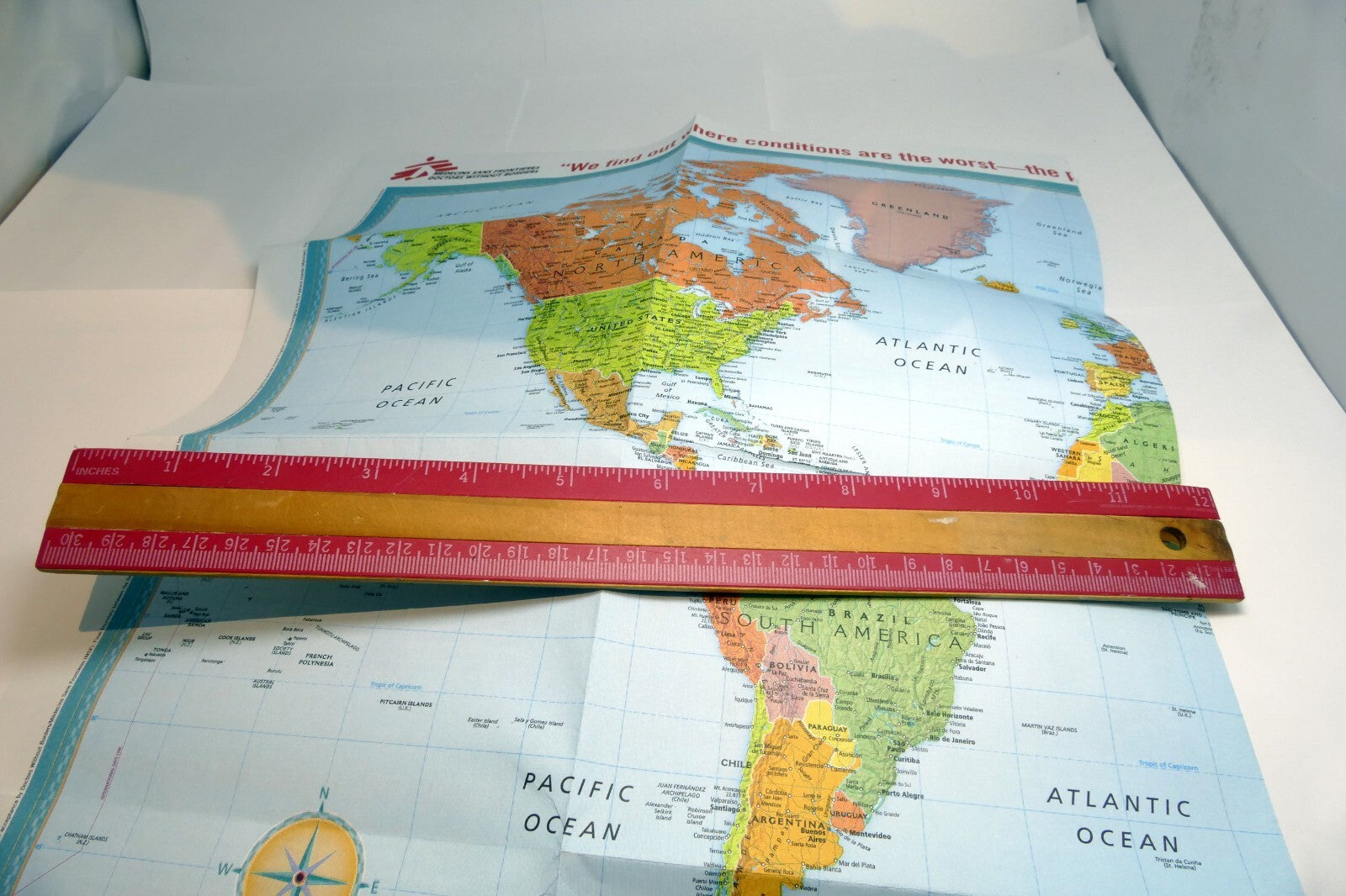 World  MAP guide Doctors without borders MSF Syria Sudan Guinea CAR