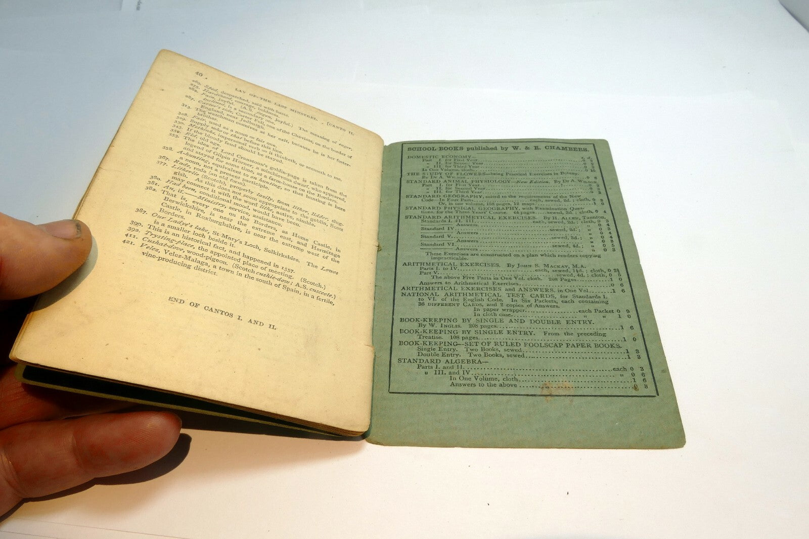 Scott's The Lay Of The Last Minstrel Walter Scott  1883 Chambers London