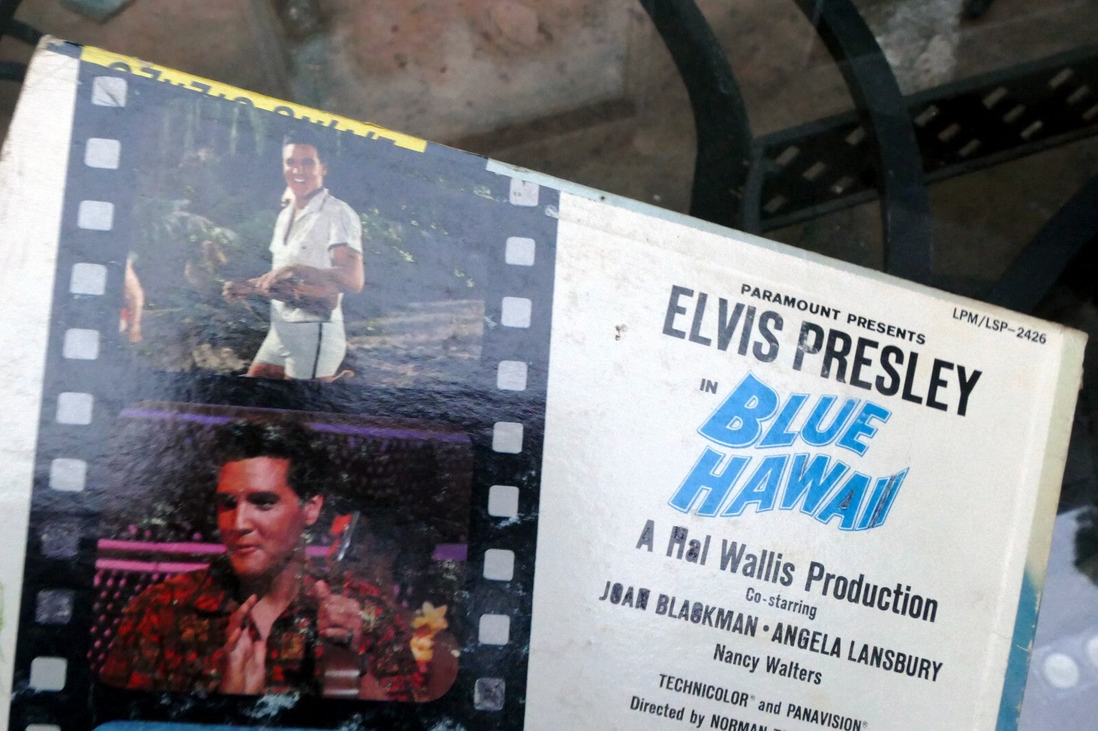 1961 Elvis Presley Blue Hawaii LPM-2426 RCA Victor -  ALBUM ART COVER ONLY