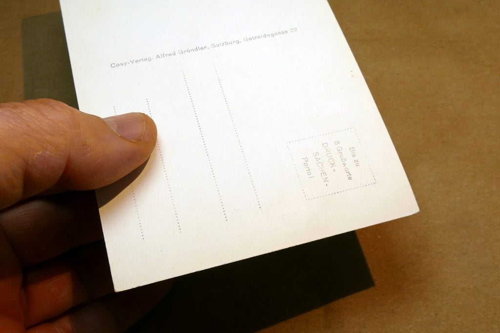 Freiluttstation Kaprun Hauptlager Austria postcard 1940's  - unposted