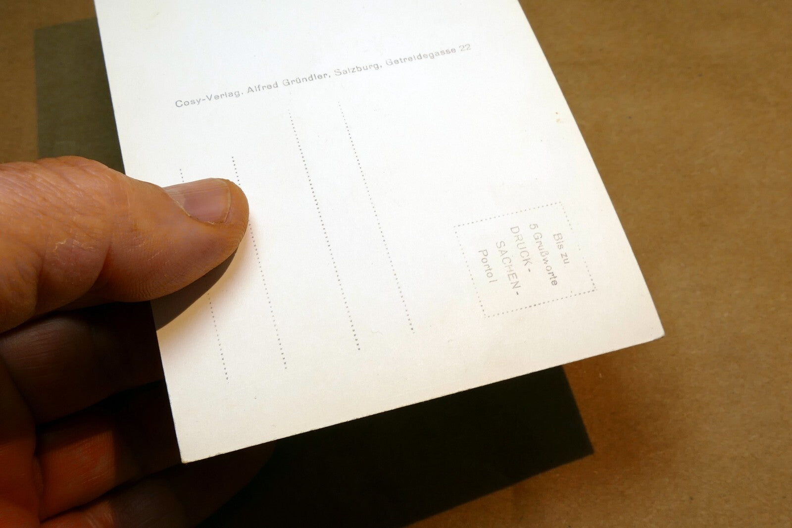 Freiluttstation Kaprun Hauptlager Austria postcard 1940's  - unposted