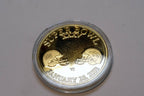 Super Bowl xxxv token 2001 Tampa Florida Giants vs Ravens  round