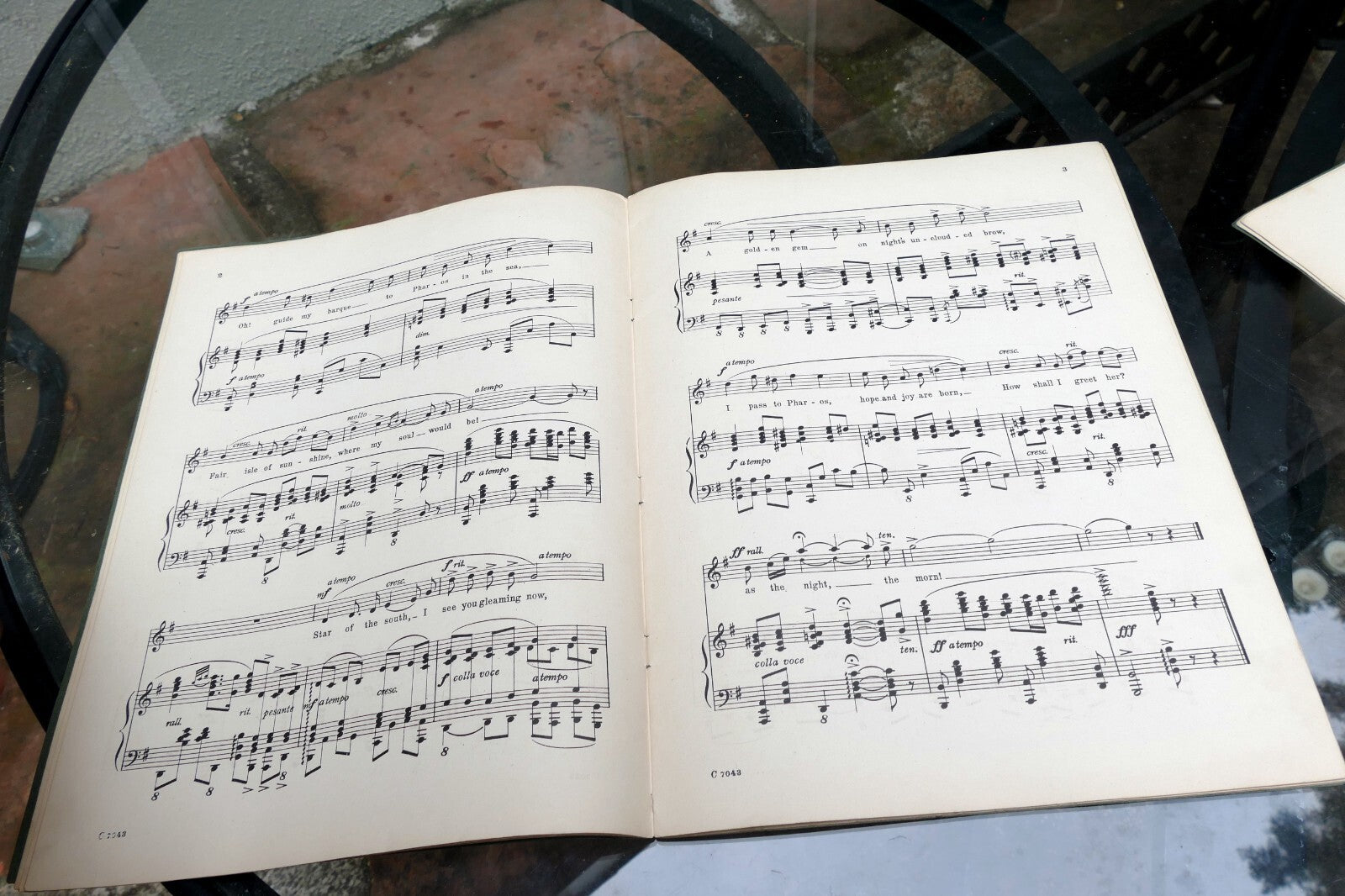 Songs Of The Southern Isles Edward Teschemacher Hermann Lohr SHEET MUSIC 1924