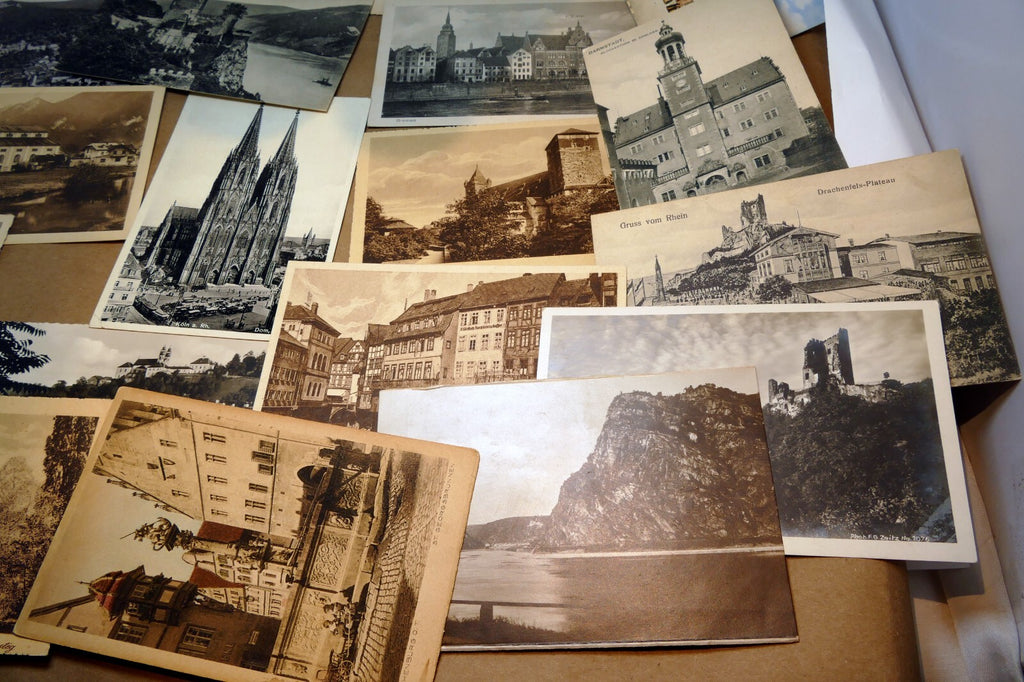 Germany Austria Unposted Postcard Lot pack of 19 from 1920's 1930's