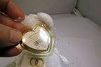 TY Beanie Babies "Mrs" USA 8" White Teddy Bear for Wedding Anniversary bride