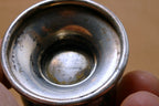 Antique SMP CO Silversmith Silver Copper small bowl dish 2.5X3" small