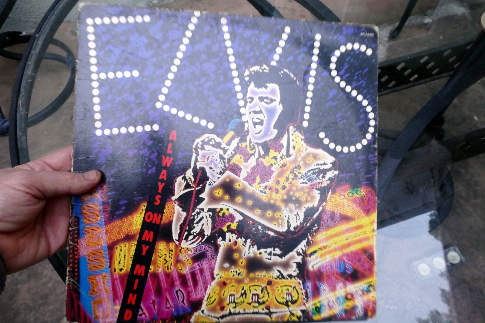 1985 Elvis Presley Always On My Mind AFL1-5430 anniversary- ALBUM ART COVER ONLY
