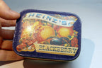 Vintage Heinz’s Blackberry Jelly Tin Can empty rectangle