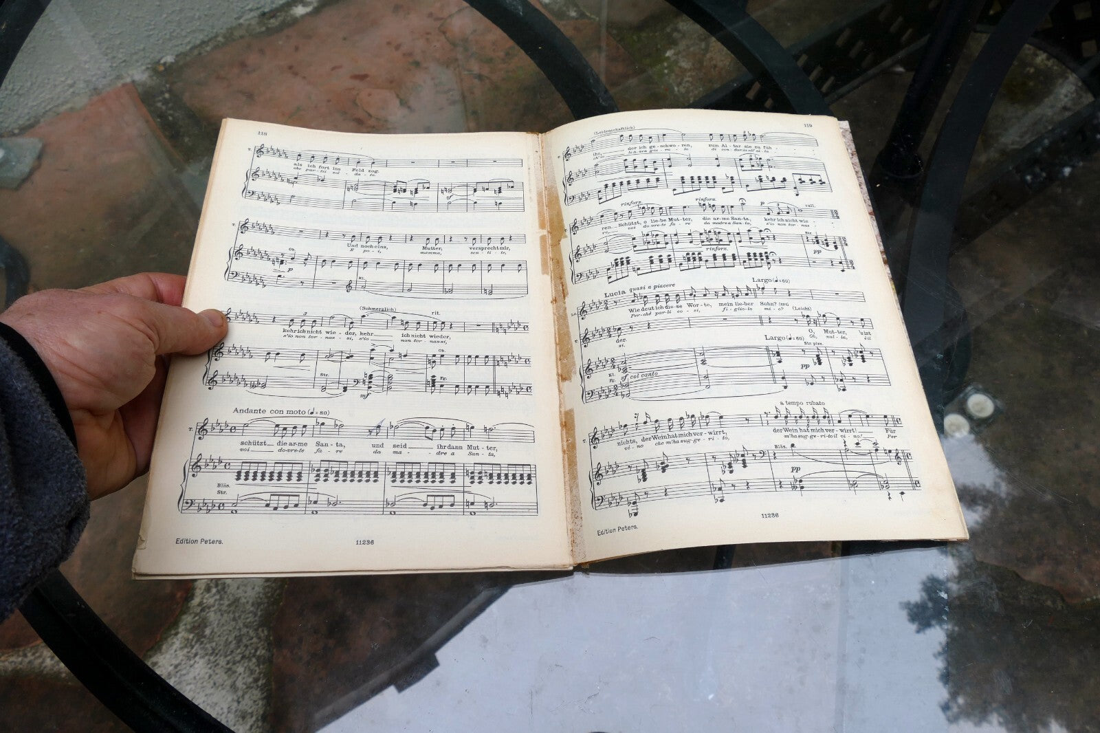 CAVALLERIA RUSTICANA Oper Musik Von MASCAGNI 1945 Berlin-Leipzig sheet music