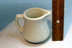 Bailey Walker Vitrified China Pottery Water Milk Pitcher   Bedford Oh small 3"