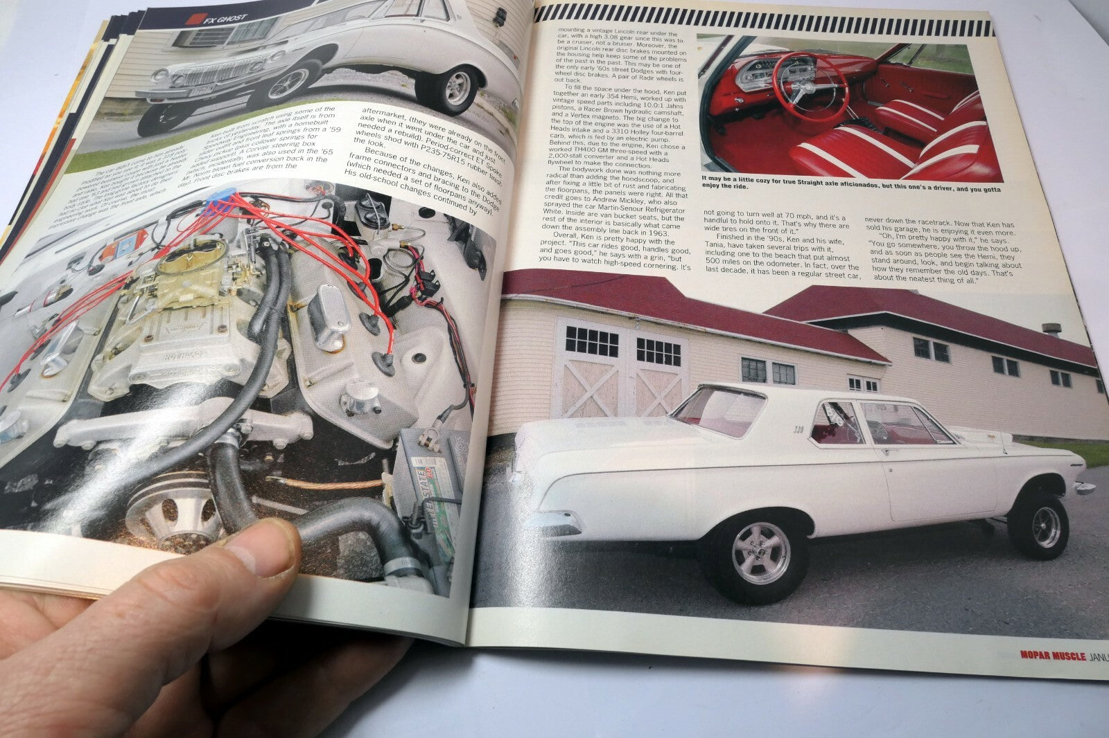 MOPAR Muscle Magazine January 2008 In-Your-Face Duster, '58 Dual Chia, A/FX