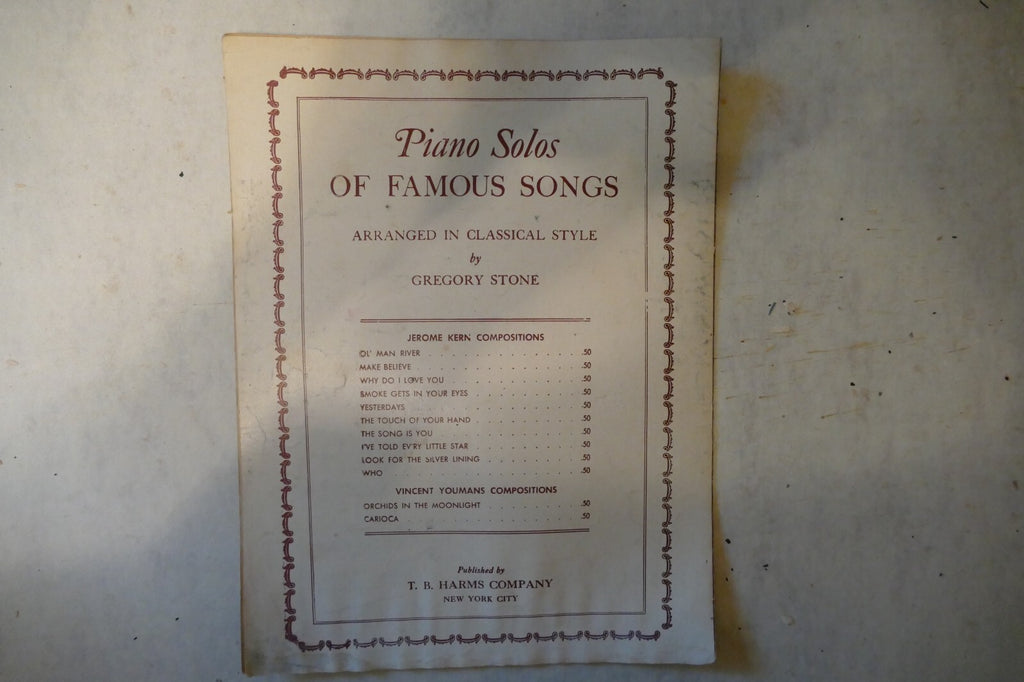 The Last Time I Saw Paris, 1940, by Jerome Kern and Oscar Hammerstein 2nd