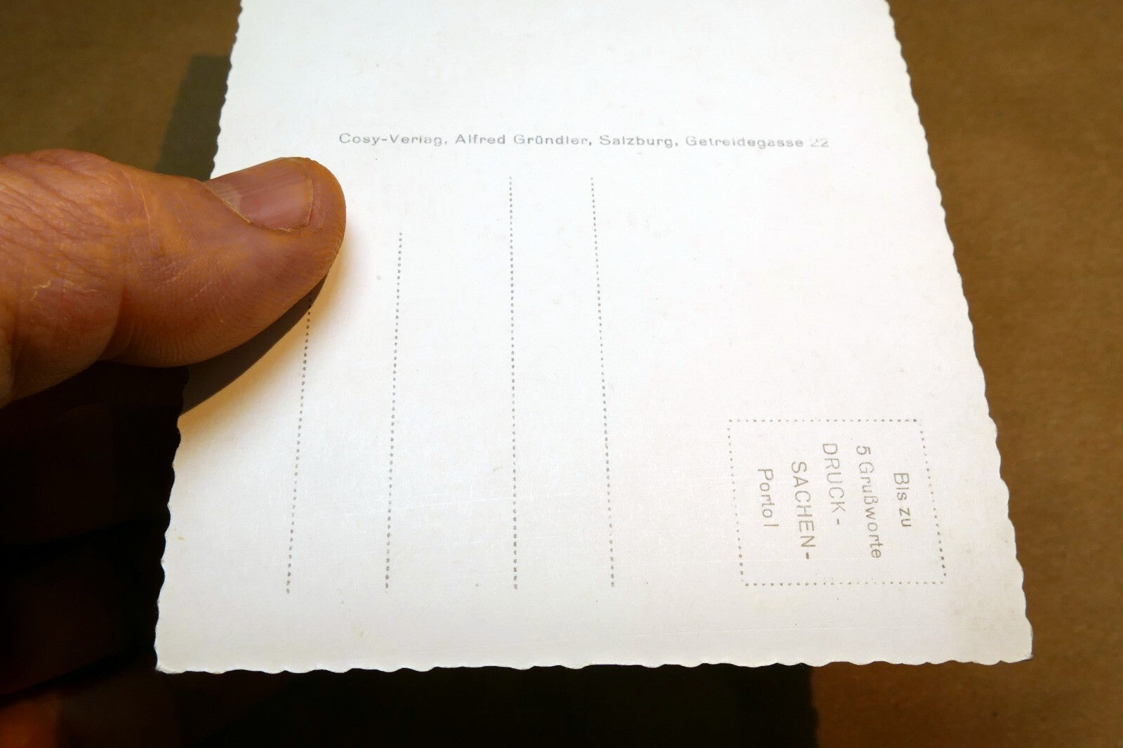 Kaprun Sparre Moserboden  Austria postcard 1940's  - unposted