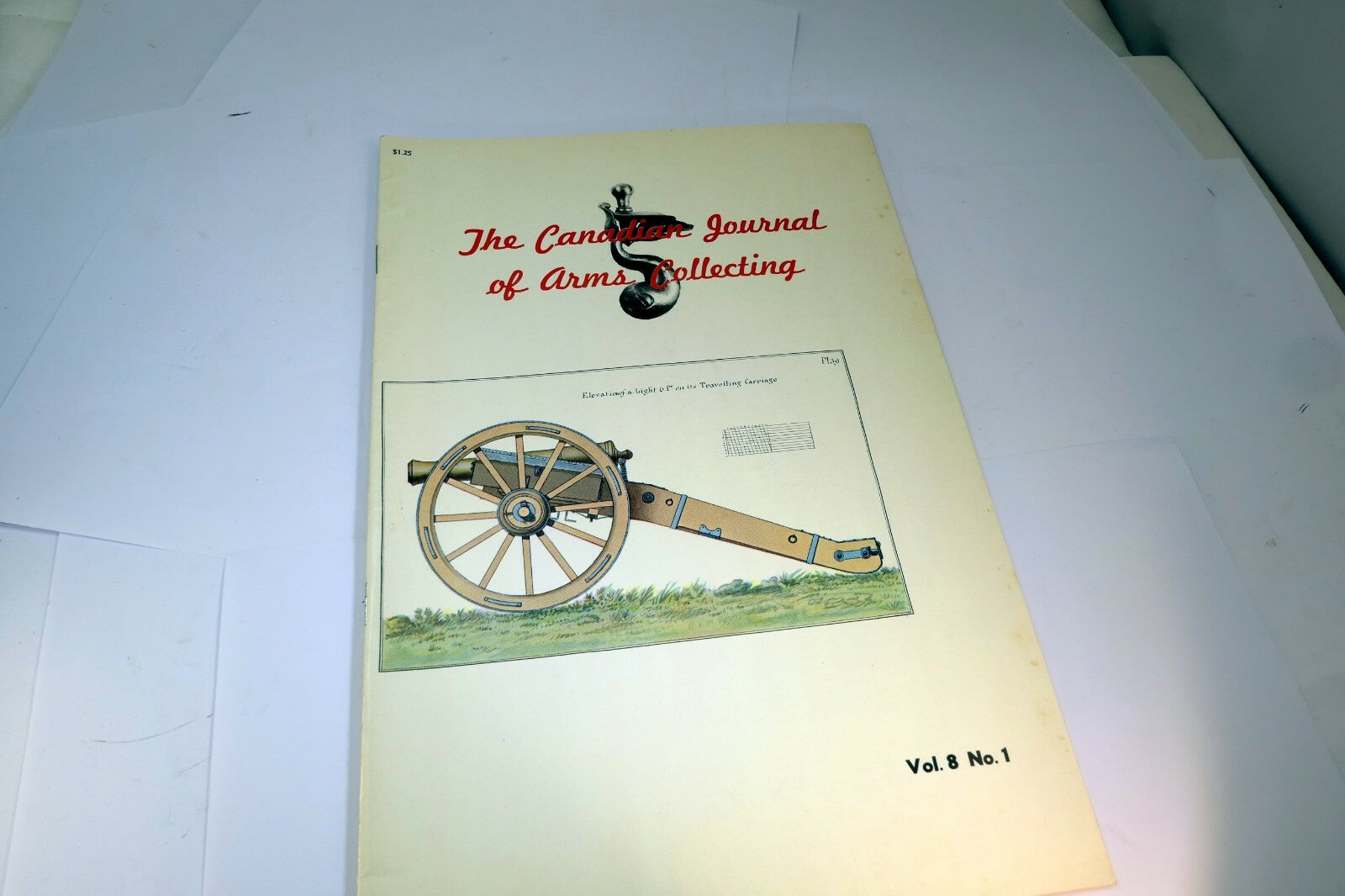 Canadian Journal of Arms Collecting August 1970 Vol 8 No 1 Travelling Carriage
