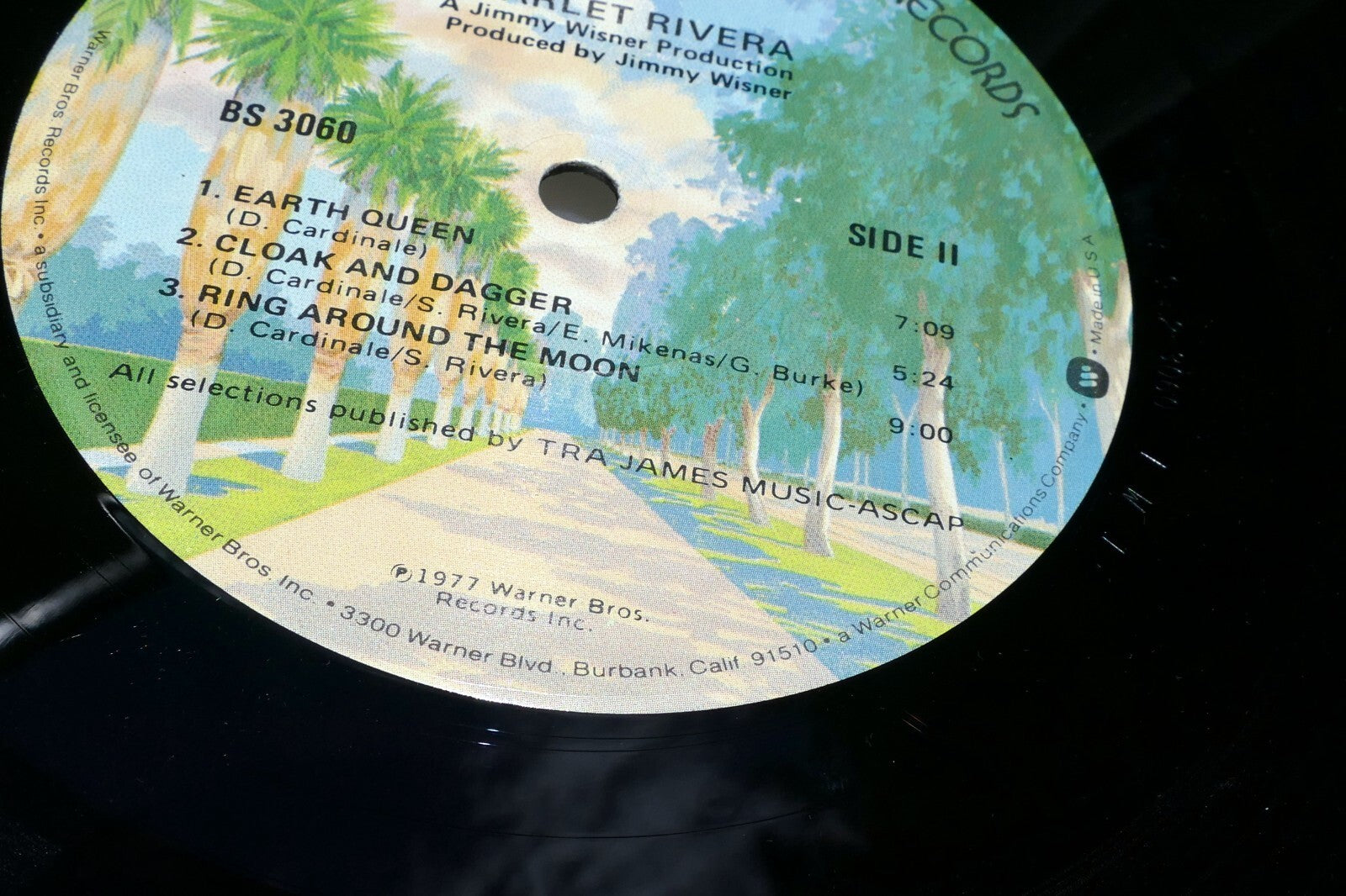 SCARLET  RIVERA - LP - Self Titled - Warner Bros. BS 3060 1979 VG