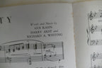 Guilty 1946 by Richard A. Whiting, Harry Akst and Gus Kahn, Leo Feist, Inc.